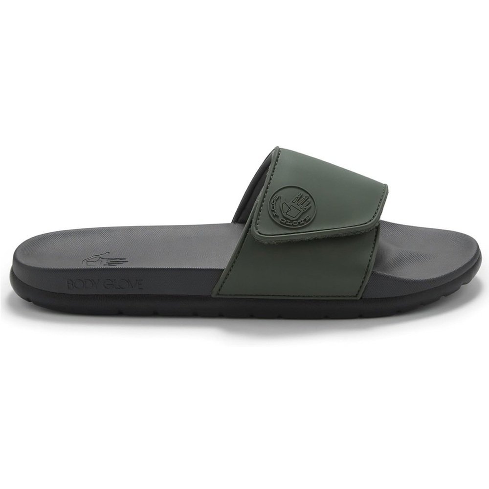 Body Glove Men's Olive Slide Sandals